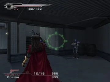 Dirge of Cerberus - Final Fantasy VII screen shot game playing